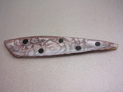 Reddish pearly Rocket with black spots